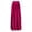 Purple, variant on Paiwinds Women's High Waist A-Line Flowy Midi Skirt Solid Elastic Waist Casual Pleated Skirt for Work and Weekend