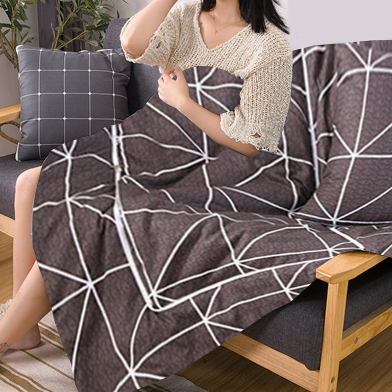 Byujiro 2-in-1 Cushion Throw Blanket Multi-Functional Pillow
