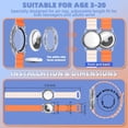 thumbnail image 5 of YUNOVA AirTag Wristband for Kids, IPX8 Waterproof Silicone Strap with Magnetic Clasp, Adjustable Hidden Holder Compatible with Apple AirTag Tracker for Child Teen Swimming, 5 of 7