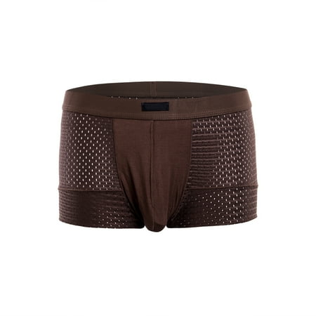 

Binpure Men Boxer Briefs Bulge Pouch Underpants Breathable Underwear