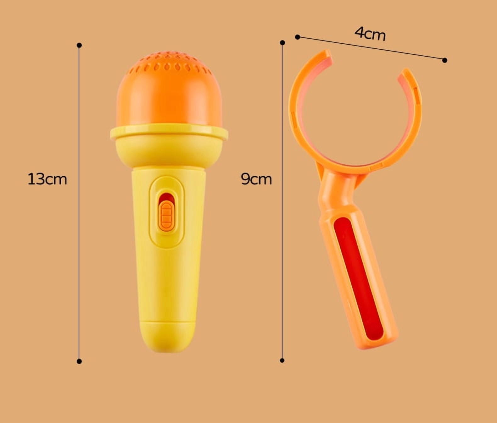 Mini Karaoke Machine for Kids, Duck Portable Microphone Musical Toy with 2 Wireless Mics as Girls Toys Gifts Aged 3-12