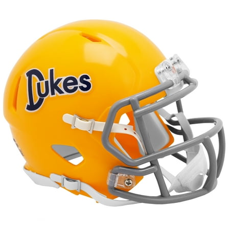 James Madison Dukes Yellow Riddell NCAA Speed Mini Helmet
