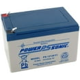 Powersonic PS12120F212 Volt/12 Amp Hour Sealed Lead Acid Battery with