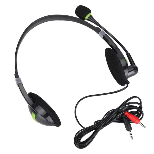 USB Wired Headset, Stereo Wired Headset Directly Connect for Office 3.5mm,USB