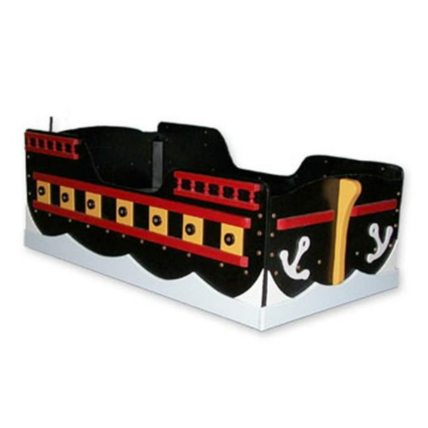 Just Kids Stuff Pirate Ship Toddler Bed