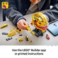 thumbnail image 7 of LEGO Editions Scuderia Ferrari HP Lewis Hamilton Helmet - Building Set for Teens, Ages 14+ - Collectible F1 Display - Father's Day Gift - Bedroom or Home Office Decor - 43022, 7 of 7