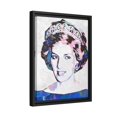 thumbnail image 2 of Princess Diana Framed Canvas Wall Art - Pop Art by Stephen Chambers, 2 of 3