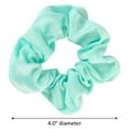 thumbnail image 6 of Scunci Washable Scrunchie Hair Ties, Assorted Colors, 6 Ct, 6 of 11