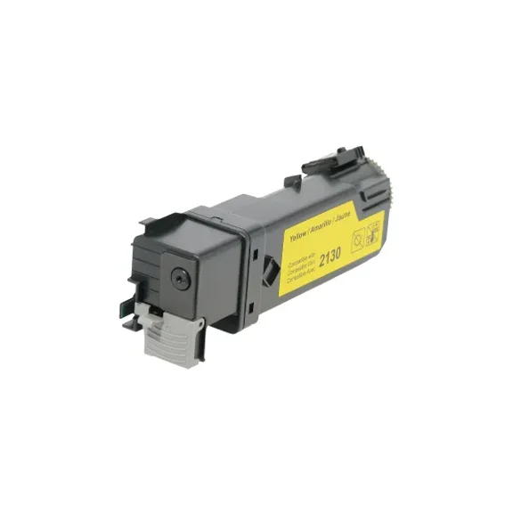 Remanufactured Clover Imaging High Yield Yellow Toner Cartridge compatible with Dell 2130/2135