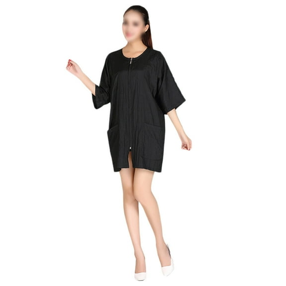 LEORX 1Pack Barber Apron Hair Stylist Cape for Barbers and Beauty Salon Workers Short Sleeve Design