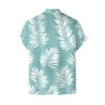 thumbnail image 6 of Mens Hawaiian Shirt Short Sleeve Button Down Shirts Tropical Floral Summer Beach Shirts,S-3XL, 6 of 6