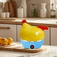 thumbnail image 5 of PPgejGEK Hen-Shaped Egg Cooker Steamer, Home Appliance for Boiling 7 Eggs or Vegetables, Automatic Shut-Off, Compact Design for Kitchen, 5 of 5