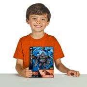 MonsterVerse 6” Ferocious Skull Island Kong Figure with Battle Damage, Helicopter and Propeller Accessory