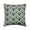 1. Blue (Flourish), variant on Pillow Cases, Teal Blue Decorative Pillow Cover, 12"x12" Jacquard Pillowcase, Square Abstract Striped Throw Pillows Cover, Blue Pillow Covers 12x12 inch (30x30 cm), Modern - Undecided