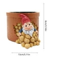 thumbnail image 4 of KDFWDM Mini Gnomes - Naughty Garden Gnome for Fairy Garden, Funny Garden Gnomes Decoration for Yard, Outdoor Lawn Ornament and Home Decor, 4 of 8