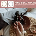 thumbnail image 4 of unbranded 40Ud Accesorios Para Joyería Marco De Con Doble Agujero Ideal Para Manualidades Y, 4 of 6