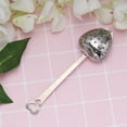 thumbnail image 6 of Heart Shaped Tea Infuser, 2PCS Stainless Steel Tea Leak Tea Filter Tea Strainer Seasoning Ball Tea Heart Shape Infuser, 6 of 10