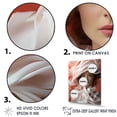 thumbnail image 3 of Designart "Effortless Chic In A Stylish Hat II" Fashion Canvas Wall Art, 3 of 7