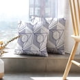 thumbnail image 6 of LALILO Throw Pillow Covers Geometric Lines Technology Engineering Cushion Cover 18" x 18", 2 Pack, 6 of 6