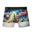 thumbnail image 2 of Merry Christmas and Happy New Year Santa Boxer Holiday Xmas Winter 2025 All Over Print Boxer Briefs Underwear for Men Dad Boxers Dog Lover Gifts Idea - 00024, 2 of 6