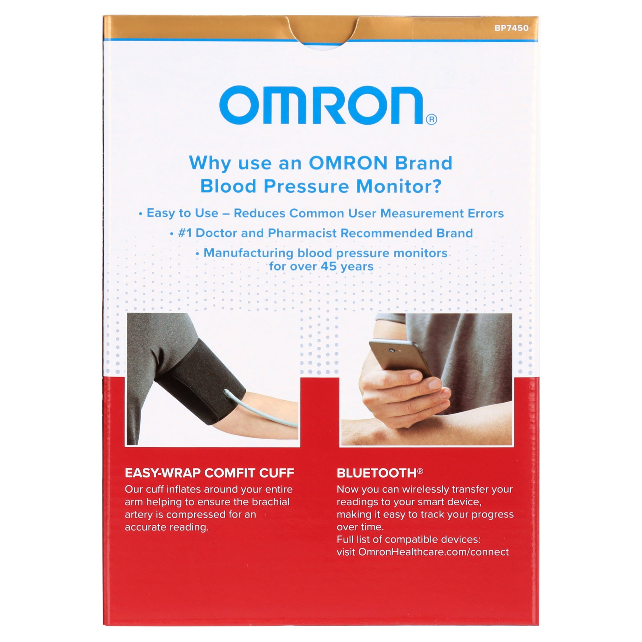 OMRON 10 Series Wireless Upper Arm BP7450 Blood Pressure OMRON 10 Series Wireless Upper Arm BP7450 Blood Pressure