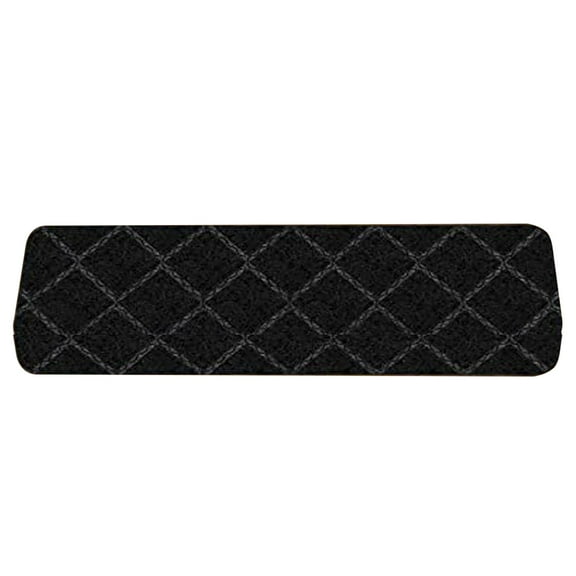 Wovilon 8 X 30in Non-Slip Carpet Stair Treads Non-Slippery Rug Slip Resistive Indoor Runner For Kids Elders And Pet With Reusable Adhesive