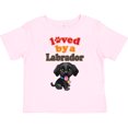 thumbnail image 3 of Inktastic Labrador Retriever Dog Black Lab Boys or Girls Toddler T-Shirt, 3 of 5
