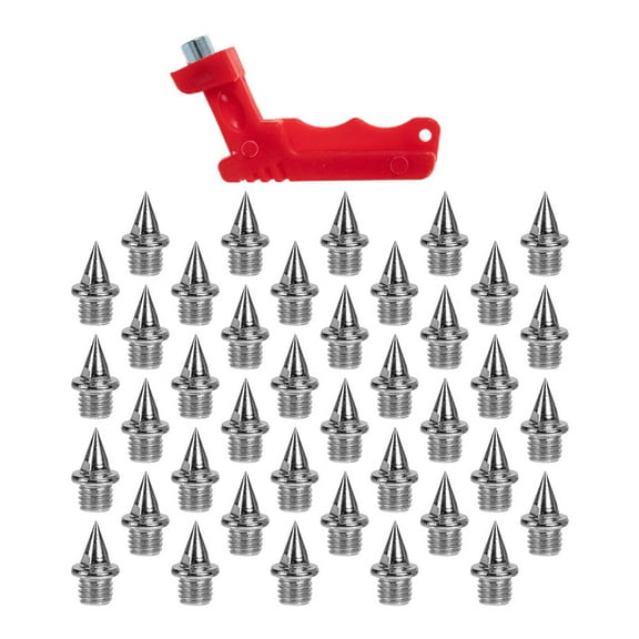 Raindrops 1 Set Metal Track Spikes Hard Steel Shoe Spikes Golf Shoe Spikes Track Spikes Kit with Tool