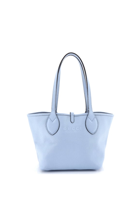 Pre-Owned Reversible Totissima Shopping Tote Leather and GG Canvas Small By Rebag