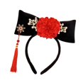 thumbnail image 3 of Sombreros chinos Fernando Tocados antiguos con pinza para el cabello diadema china Qing Estilo H, 3 of 8