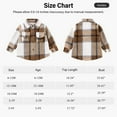 thumbnail image 2 of GYRATEDREAM Boys Long Sleeve Flannel Plaid Shirt Button Down Thick Shirts 6M-4T, 2 of 12