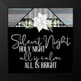thumbnail image 2 of Bailey, Ann 20x20 Black Modern Framed Museum Art Print Titled - Silent Night Holy Night, 2 of 5