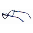 thumbnail image 3 of Women's Slim Cateye Clear Bifocal Reading Glasses - Anti-Blue Blocker Readers CR18 +2.25, 3 of 4