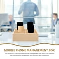 thumbnail image 6 of Masteelf  Mobile Phone Management Rack Organization Cubes Cell Stand Office Khaki, 6 of 8