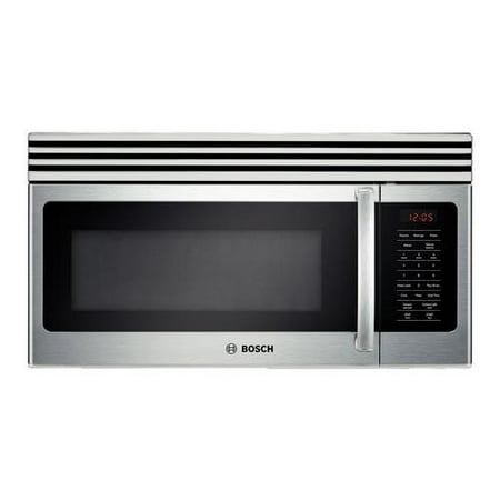HMV3051U 300 Series 30 1.6 cu. ft. Capacity Over-The Range Microwave Oven 1000 Watts 10 Microwave Power Levels Automatic Shut Off and LCD Display in Stainless Steel
