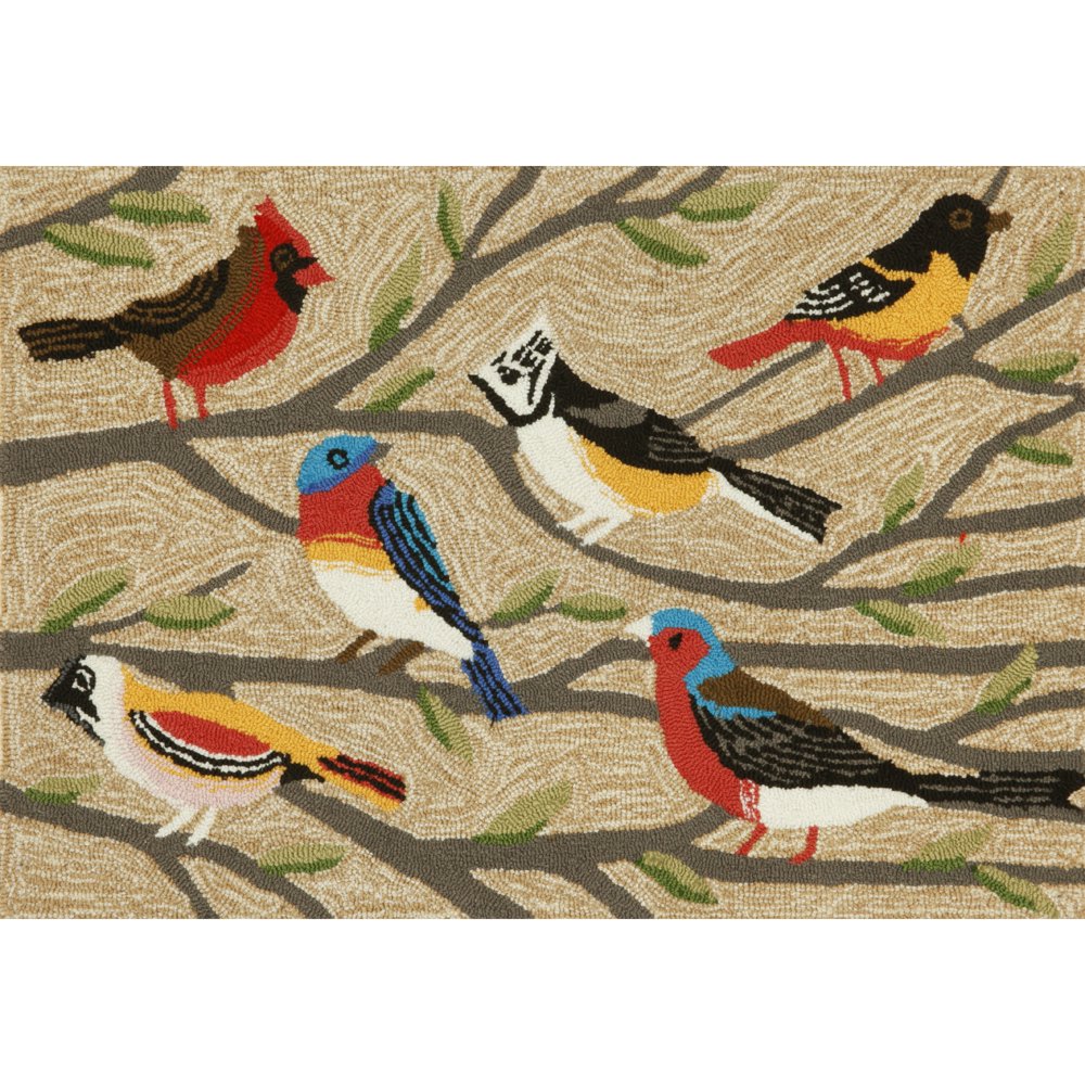 liora manne frontporch birds indoor outdoor rug