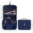thumbnail image 2 of Weavehouse Neceser de Viaje con Gancho, Neceser Colgante para Mujer, Neceser de Viaje para Maquillaje, Organizador Pequeño de Neceser de Viaje, 2 of 6