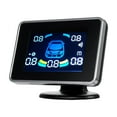 thumbnail image 3 of Reversing ,Lcd Distance Display Rear Support Sound Car Radars Rear With 4 Distance Adjustable Huiop Car Car White Rear Radars With Qisuo Rear Radars White, 3 of 7