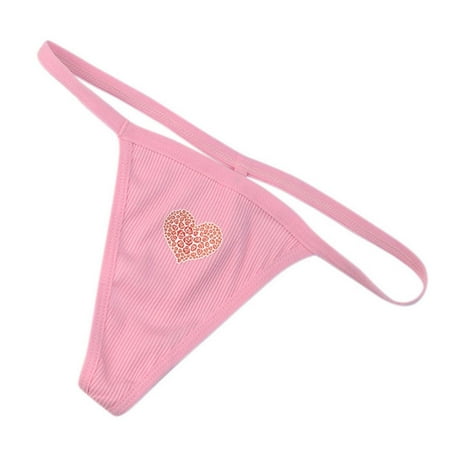 

DORKASM Sexy Underwear Stretch T-Back Panties for Women Tangas No Show G-String Thongs L