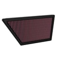 thumbnail image 1 of K & N Filtres Filtre à Air 33-3185 Lavable; Rouge; Gaze de Coton; Panneau, 1 of 6