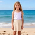 thumbnail image 6 of HAOTAGS Girls Casual Tank Tops 7-8 ,Lightweight Summer Striped Sleeveless Camisole Purple, 6 of 9