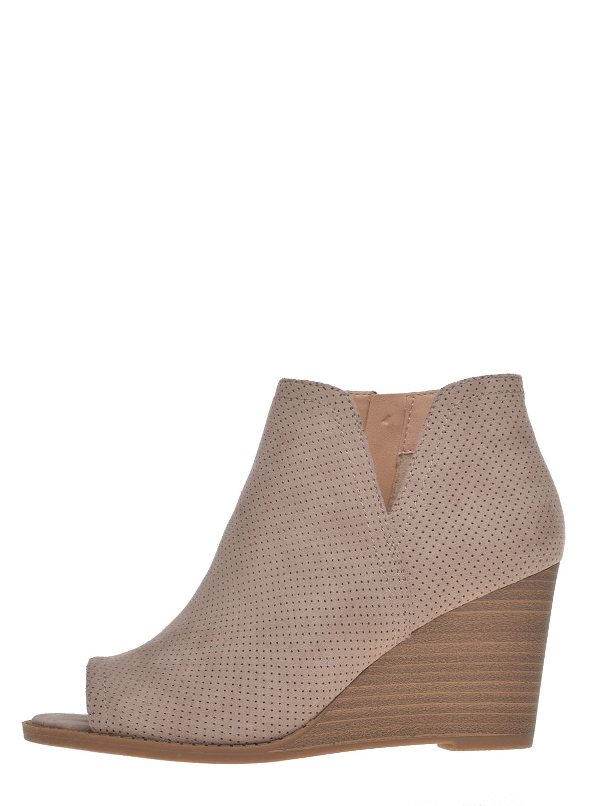 peep toe wedges