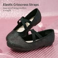 thumbnail image 4 of DREAM PAIRS Girls Ballerina Dress Shoes Mary Jane Flats, 4 of 5