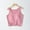 01 Pink, variant on Weiqiqre Women's Solid Color With Chest Cushion Round Neck Elastic Short Top Seamless Short Sleeved Pajamas