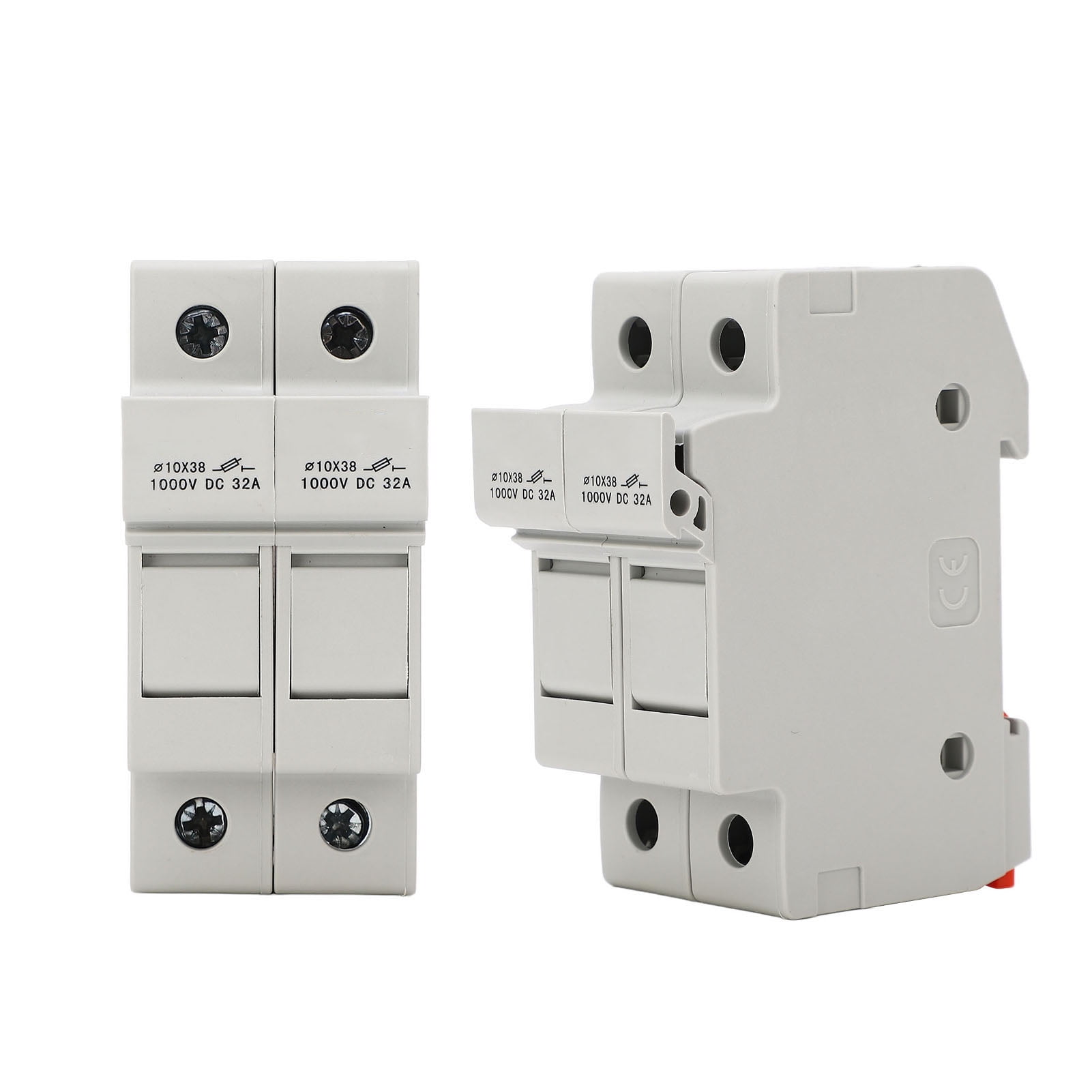 DC Fuse Holder, Electrical 1000V Plastic Case Safe Fuse Holder Compact