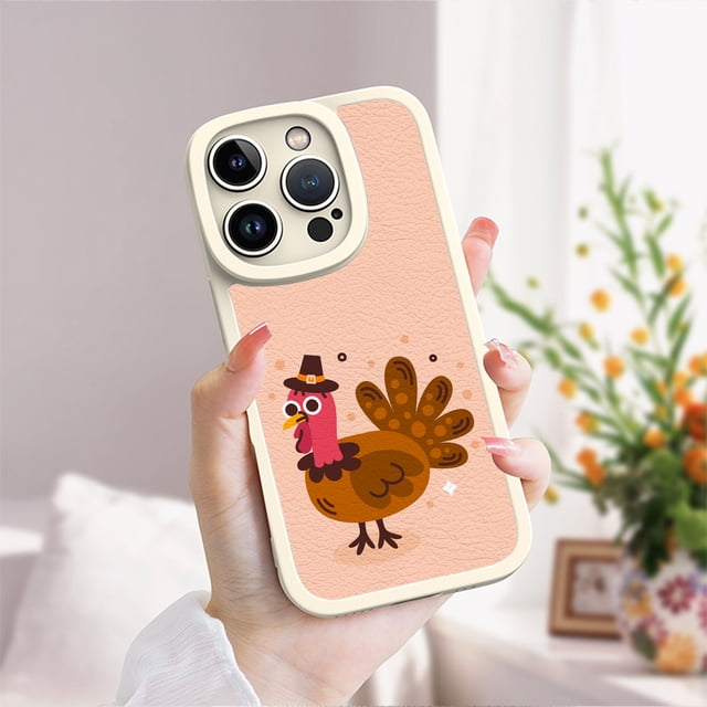 Funda de goma TPU con estampado de dibujos animados para iPhone: combina estilo y protección en uno