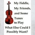 thumbnail image 3 of CafePress - Fiddle, Friends And Tunes - Men's Classic Graphic T-Shirt, 3 of 5