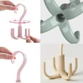 thumbnail image 3 of Percha giratoria para bolsos, gancho giratorio de 360 grados, gancho multiusos para colgar cinturones, bolsos, corbatas, bufandas, 3 of 5
