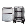 thumbnail image 3 of Protege Arendale 20" Softside Expandable Rolling Spinner Carry-On Luggage, Purple, 3 of 10