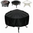 thumbnail image 4 of Bbq Cover, Round Barbecue Cover Waterproof Heavy Duty Kettle Bbq Cover, Round Bbq Grill Cover Outdoor Garden Grill Protection Uv & Water-resistant L, 4 of 5